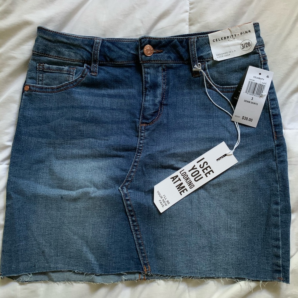 NWT Denim Skirt